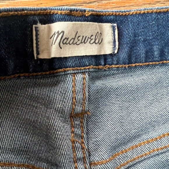 Madewell High-Rise Denim Shorts Size 27 Raw Hem - Picture 3 of 4